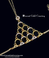 Trendy Ad Stone Bracelet with Ring Chain Attached Design gold chain ring bracelet