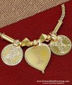 TAL121 - Gold Plated Christian Cross Marriage Bible Thali Designs