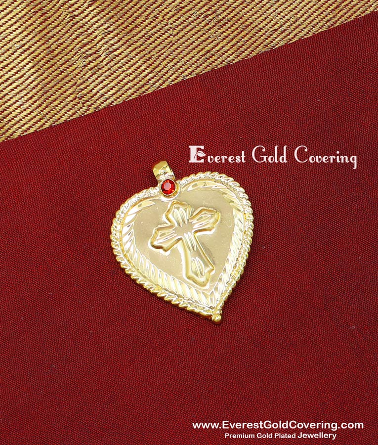 Christian Wedding Cross Thali Stone Design Pendant Model Christian cross thali design