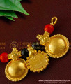 TAL45 - Princess Style 3 Wati and Coral Lakshmi Coin Gold Plated Mangalsutra For Women