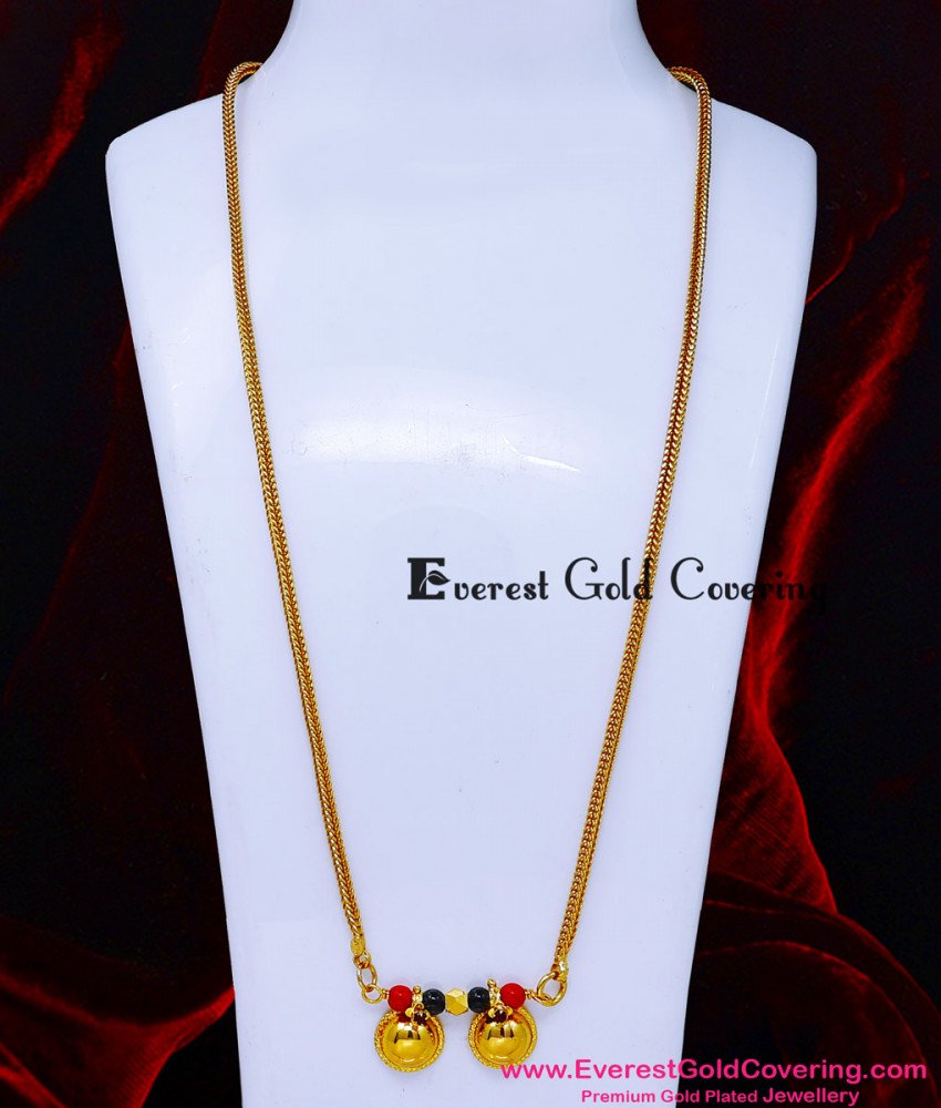 double wati mangalsutra design