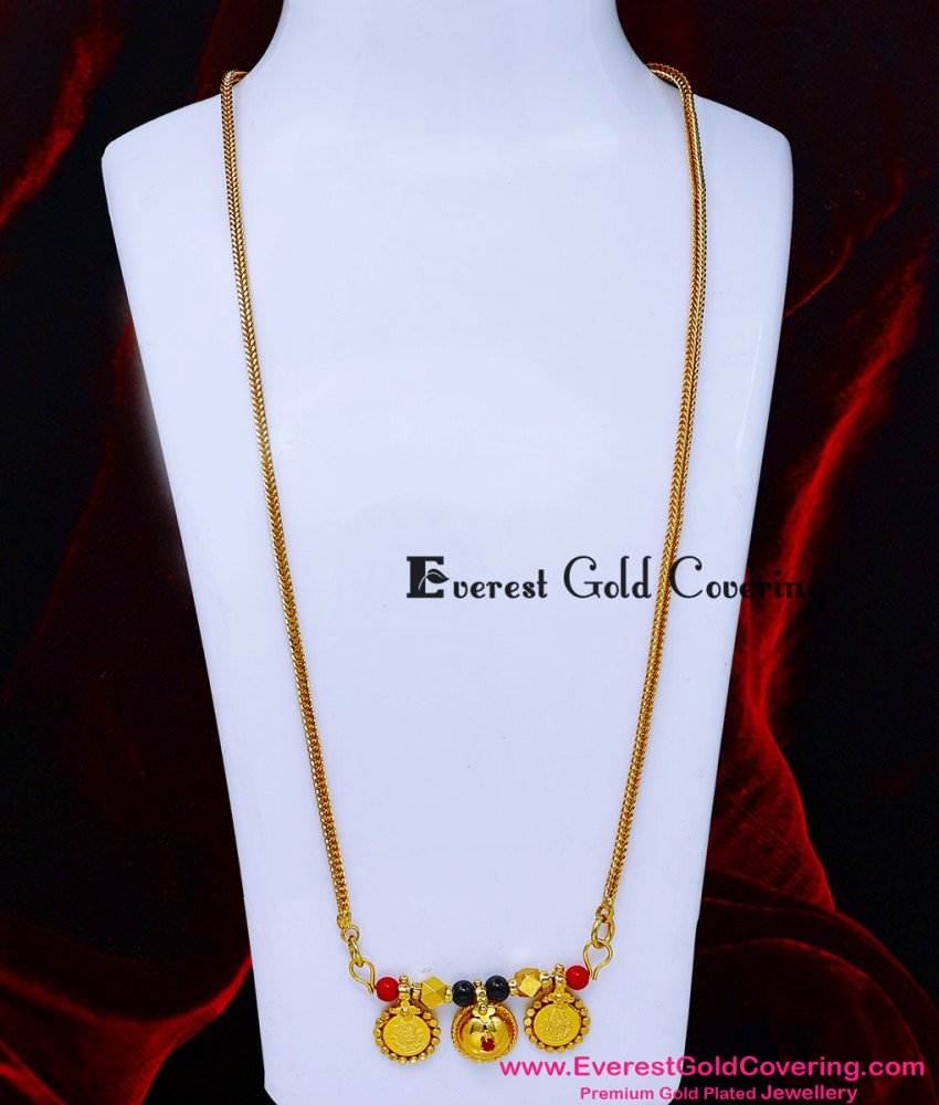 long mangalsutra chain design
