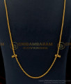 Impon Mugappu Gold Plated Screw Thali Chain Design 