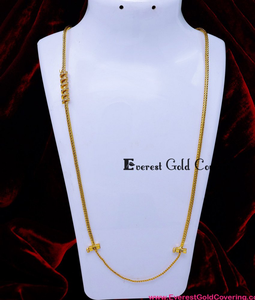 Traditional Mugappu Chain Gold Plated for Women