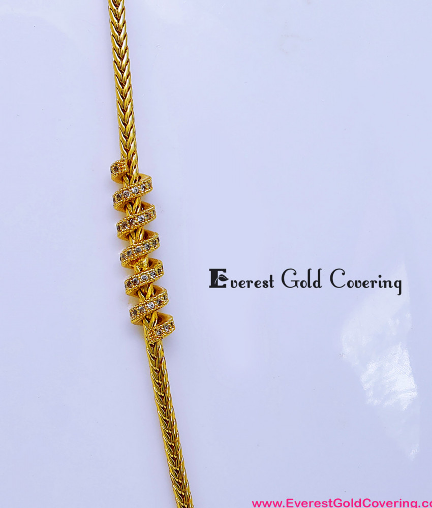 Traditional Mugappu Chain Gold Plated for Women