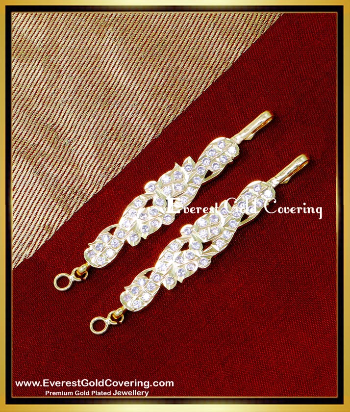 mattal designs online, ear side mattal designs in gold, bridal gold mattal designs, matilu design gold, impon mattal, thodu mattal designs, ear mattal designs in gold, mattal designs, Mattal designs gold, Women ear chain designs, ear chain