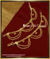 MAT068 - Bridal Wear Double Chain Heart Model Side Hook Type Ear Chain Design Latest Champaswaralu Gold Design Online