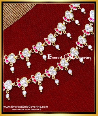 MAT260 - First Quality Gold Plated Ear Chain Designs for Ladies