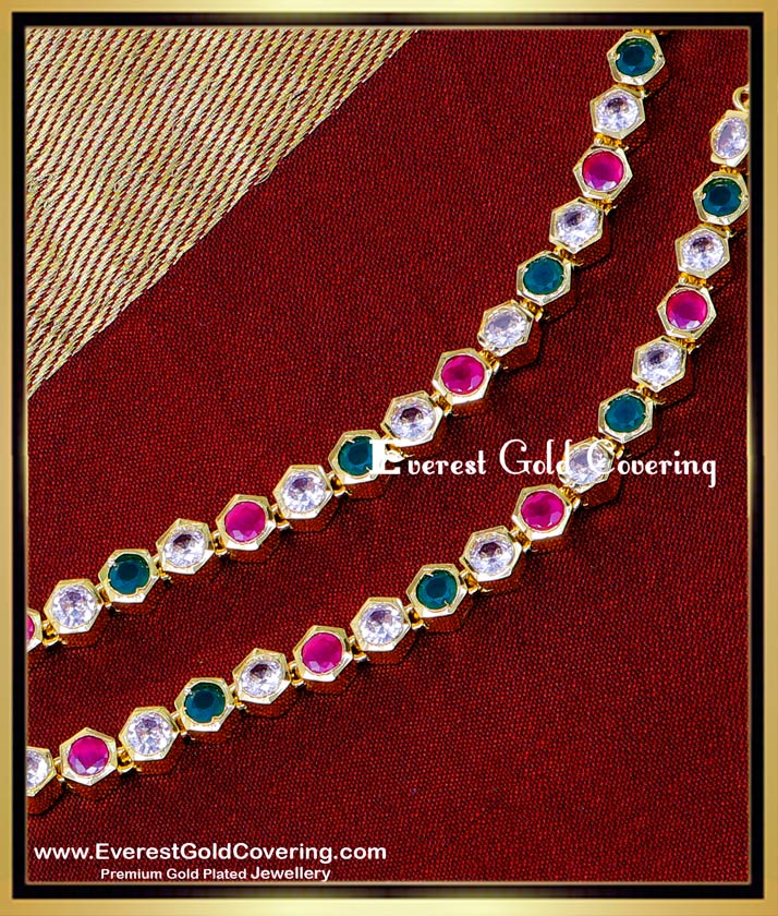 Impon Ad Stone Ear Mattal Designs Gold Plated Jewellery mattal designs, Mattal designs gold, Mattal designs with price, Earrings Mattal Designs Gold, Mattal designs for ladies, mattal designs online, ear side mattal designs in gold, bridal gold mattal designs, matilu design gold, impon mattal