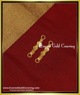 MAT108 - One Gram Gold Daily Use Small Size Mattal Ear Chain Side Matilu Design Online