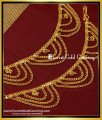 MAT149 - Traditional Gold Mattal Design Three Line Chain Hook Type Side Ear Chain Online