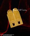 TAL13 - Thenkalai Vishnu Namam Thali South Indian Gold Plated Mangalsutra Design Online thali design, thali bottu design, thali mugappu design, thali kasu design, thali chain design latest, thali urukal design, lakshmi thali design