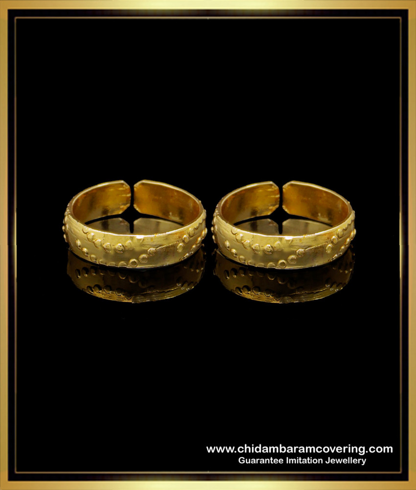 impon toe ring Impon Gold Look Daily Use Metti Designs for Women