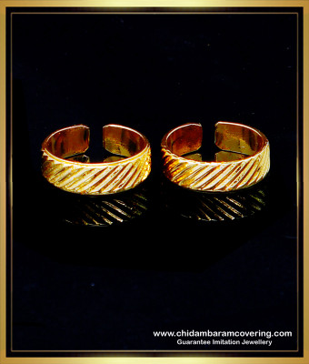 TRG1450 - Pure Impon Daily Wear Gold Model Metti Design for Ladies