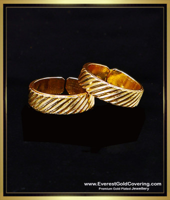 TRG1450 - Pure Impon Daily Wear Gold Model Metti Design for Ladies