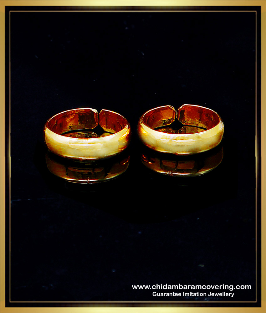 Impon Plain Gold Toe Ring Regular Use Metti Design Gold Toe ring gold, Toe ring for women, 1 gram gold toe ring, toe ring gold design, Metti design Gold, Metti Design for Ladies, Metti Design images, Bichiya design for ladies, Bichiya design gold, Bichiya design for Bridal, Bichiya design gold latest, plain gold toe ring