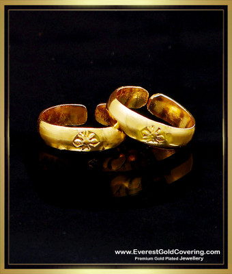 TRG1507 - Impon Jewelry Toe Ring Simple Bichiya Design for Bridal